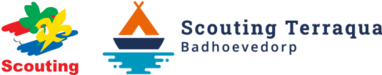 Logo's van Scouting Nederland en Scouting Terraqua